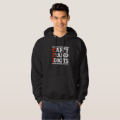 Veste À Capuche CSI ne peut pas supporter les idiots _ (Devant entier)