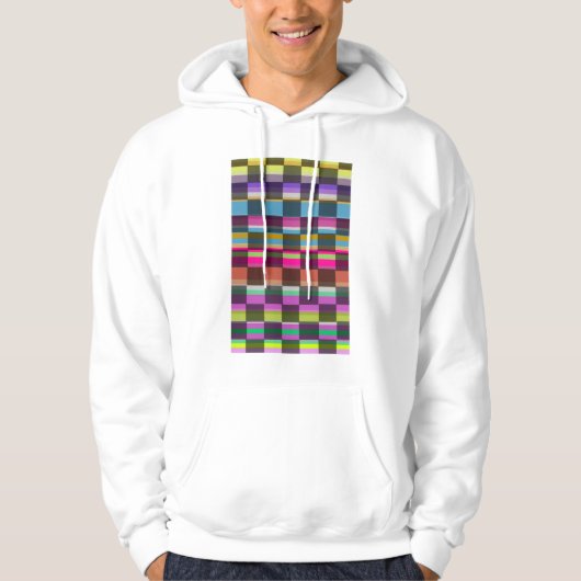 Veste À Capuche Cubes colorés (Devant)