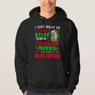 Veste À Capuche Cuire Des Stups Et Regarder Les Films De Noël Avec
