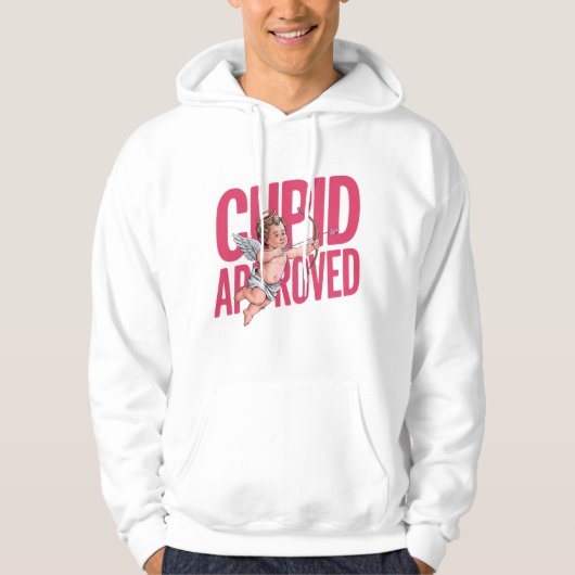 Veste À Capuche Cupid approuvé Unisexe (Devant)