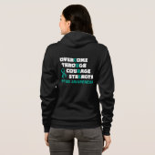 VESTE À CAPUCHE CURE...PTSD (Dos entier)
