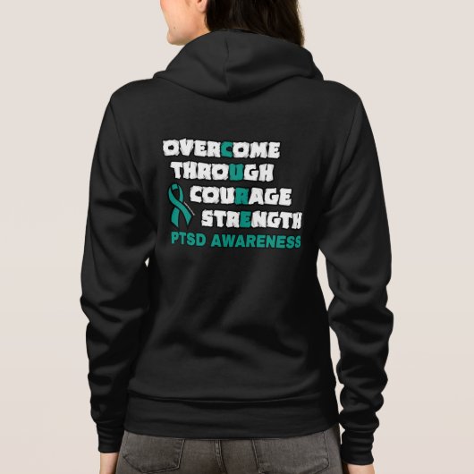 VESTE À CAPUCHE CURE...PTSD (Dos)