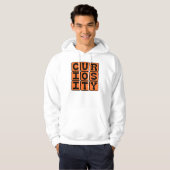 Veste À Capuche Curiosité, ce qui a tué le chat (Devant entier)