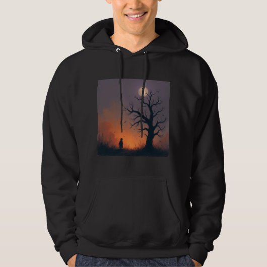 Veste À Capuche Curiosité gothique (Devant)