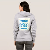 Veste À Capuche Customized Your Logo Here Hoodie (Dos entier)