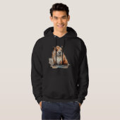 Veste À Capuche Cute castor (Devant entier)