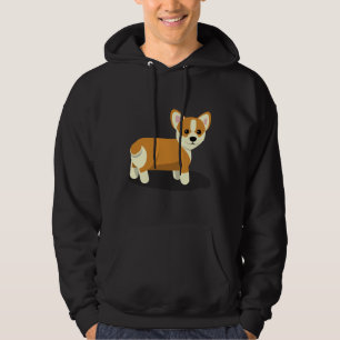 Veste À Capuche Cute Corgi Butt