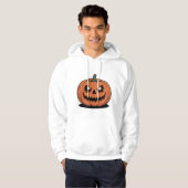 Veste À Capuche Cute Halloween Pumpkin Graphic Hoodie (Devant entier)