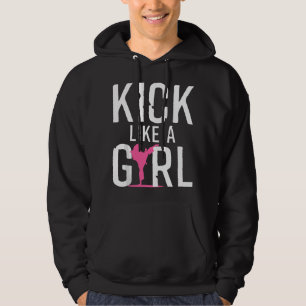 Veste À Capuche Cute Karaté Pour Filles Femmes Arts Martiaux Kung