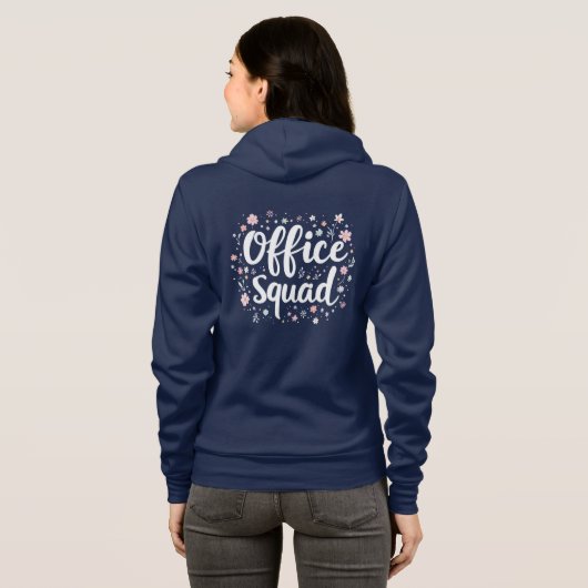 Veste À Capuche Cute Office Squad (Dos entier)