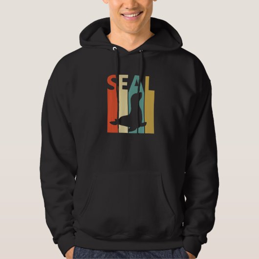Veste À Capuche Cute phoque (Devant)