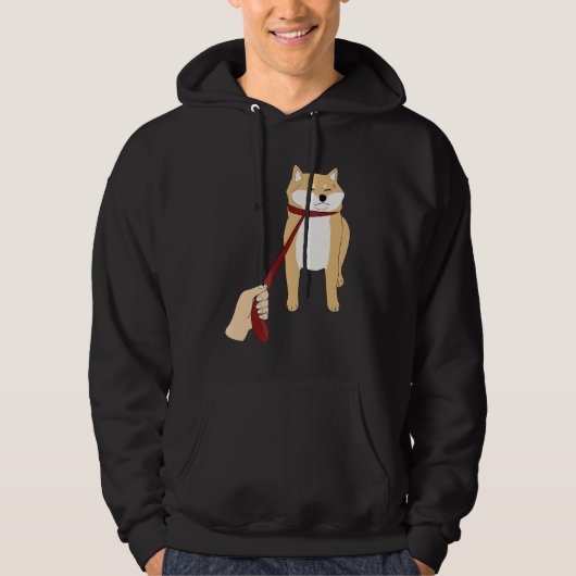Veste À Capuche Cute Shiba Inu Nope - Doge Meme (Devant)
