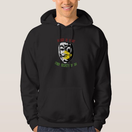 Veste À Capuche Cyber Sécurité Expert Linux Penguin en tant que pi (Devant)