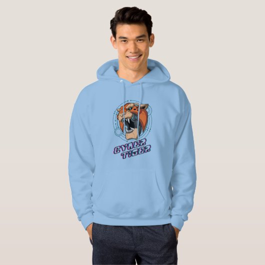 Veste À Capuche Cyber Tiger | Hommes (Devant entier)