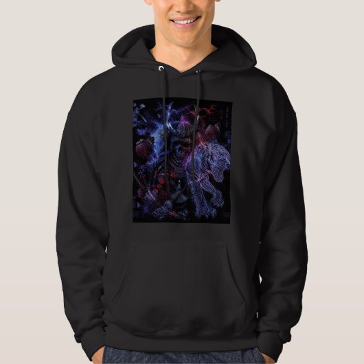 Veste À Capuche cyberpunk (Devant)
