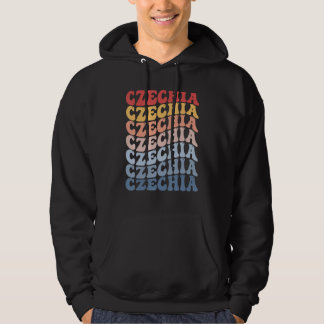 Veste À Capuche Czechia Groovy Retro Czech