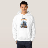 Veste À Capuche D sweat-shirt à capuche Halloween (Devant entier)