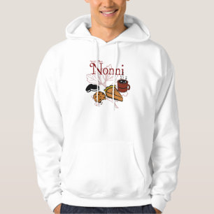 Veste À Capuche D sweat-shirt à capuche nonni le meilleur au monde