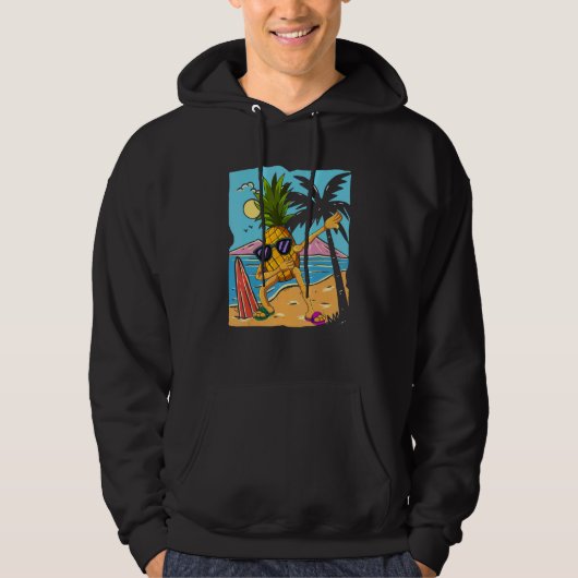 Veste À Capuche Dab Beach Fruit Tropical Summer Vacation Dabbing P (Devant)
