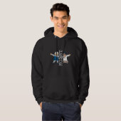 Veste À Capuche Dab Dabing, vieux hommes indiens (Devant entier)
