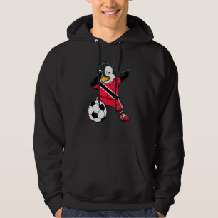 Veste À Capuche Dab Penguin Trinité-Et-Tobago Fans De Football Jer