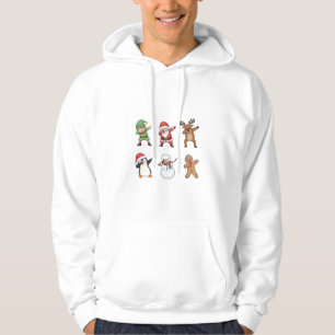 Veste À Capuche Dabbing Noël Santa Pingouin Rudolph Bonhomme de ne