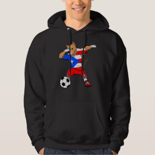 Veste À Capuche Dabbing Pitbull Chien Porto Rico Soccer