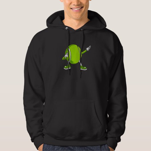 Veste À Capuche Dabbing Tennis Ball (Devant)