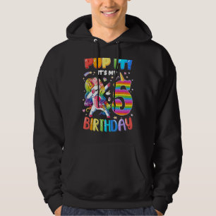 Veste À Capuche Dabbing Unicorne 5 Ans 5e Anniversaire Pop It Fi