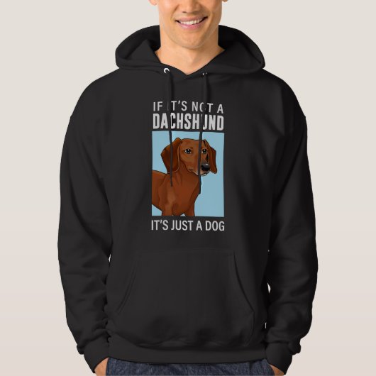 Veste À Capuche Dachshund Favorite Breed (Devant)