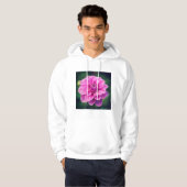 Veste À Capuche Dahlia rose (Devant entier)