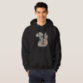 Veste À Capuche Dalmatian Cherry Blossom Dog Breed Japanese Sakura (Devant entier)