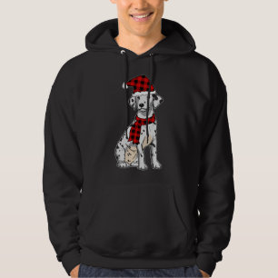 Veste À Capuche Dalmatien Buffalo Plaid Dalmation Amoureux des chi