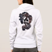 Veste À Capuche Dame en noir (Dos)