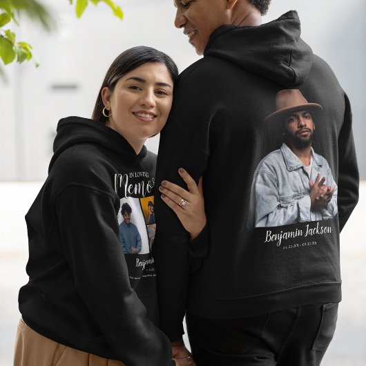 Veste À Capuche Dans la mémoire aimante | 6 Collage photo | Mémori