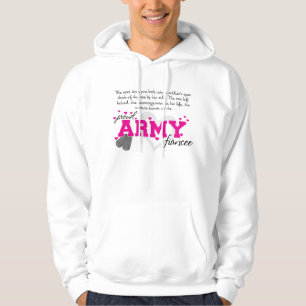 Veste À Capuche Dans les yeux d'un soldat - fiancée fière d'arm