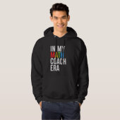 Veste À Capuche Dans Mon Coach Mathique Époque Drôle Enseignant Ét (Devant entier)