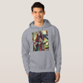 VESTE À CAPUCHE DANSANT GITAN (Devant entier)