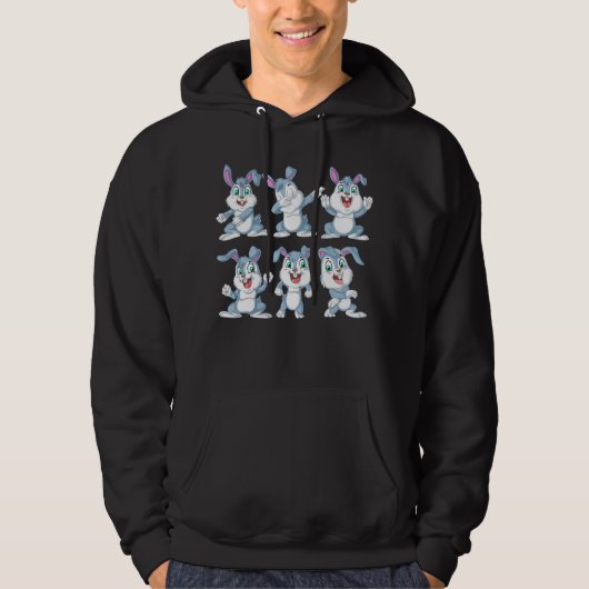 Veste À Capuche danse du lapin (Devant)