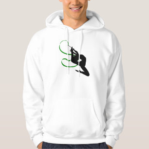 Veste À Capuche Danseuse de ruban de gymnastique rythmique Silhoue