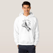Veste À Capuche Danseuse du ventre Darbuka Drum Sweatshirt à capuc (Devant entier)