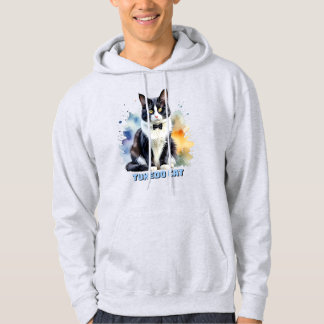 Veste À Capuche Dapper Tuxedo Cat