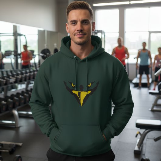 Veste À Capuche Dark Eagle Eyes Hoodie | Powerful Minimalist Preda