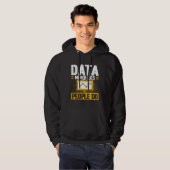 Veste À Capuche Data Analyst Data Never Lies People Do Data Scient (Devant entier)