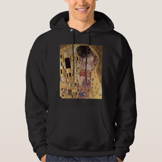 Veste À Capuche ~ de Gustav Klimt le baiser (Devant)