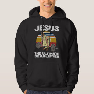 Veste À Capuche Deadlift Jesus I Christian Weighlifting Travail dr