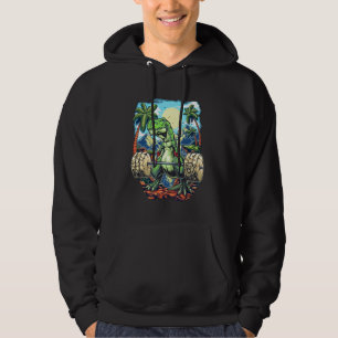 Veste À Capuche Décharge T-Rex Workout Dinosaur Gym Bodybuilding
