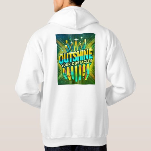 Veste À Capuche Découvrir Vos Obstacles (Dos)