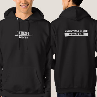 Veste À Capuche Deen Over Dunya Peur de Dieu Hommes Islamiques