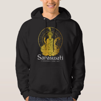 Veste À Capuche Déesse Saraswati Jersey Hindouisme Dieux hindous D